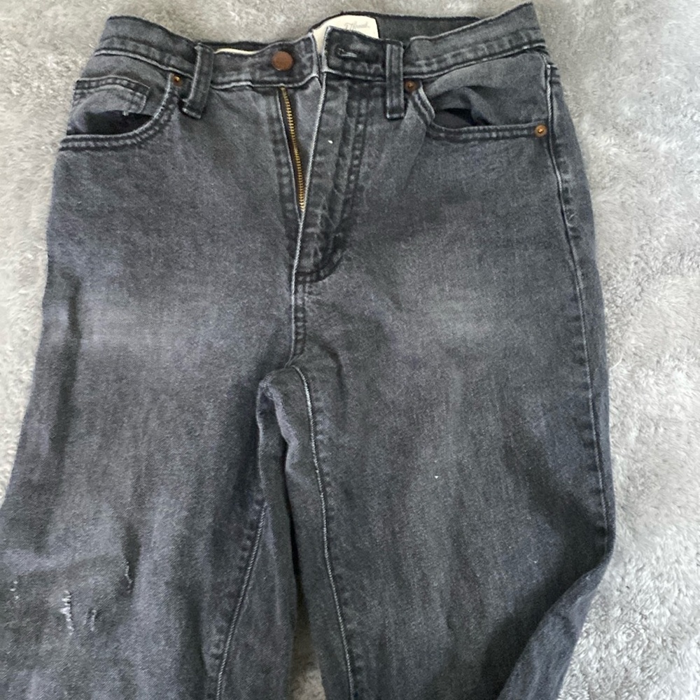 Universal thread black jeans straight leg